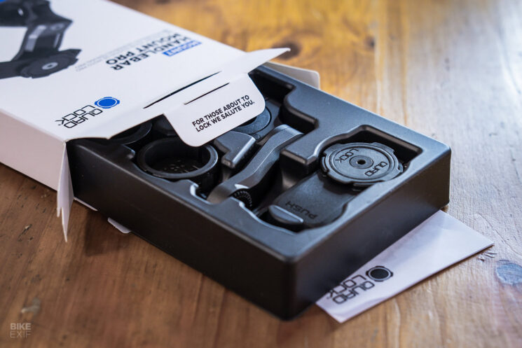 Quad Lock Handlebar Mount Pro packaging