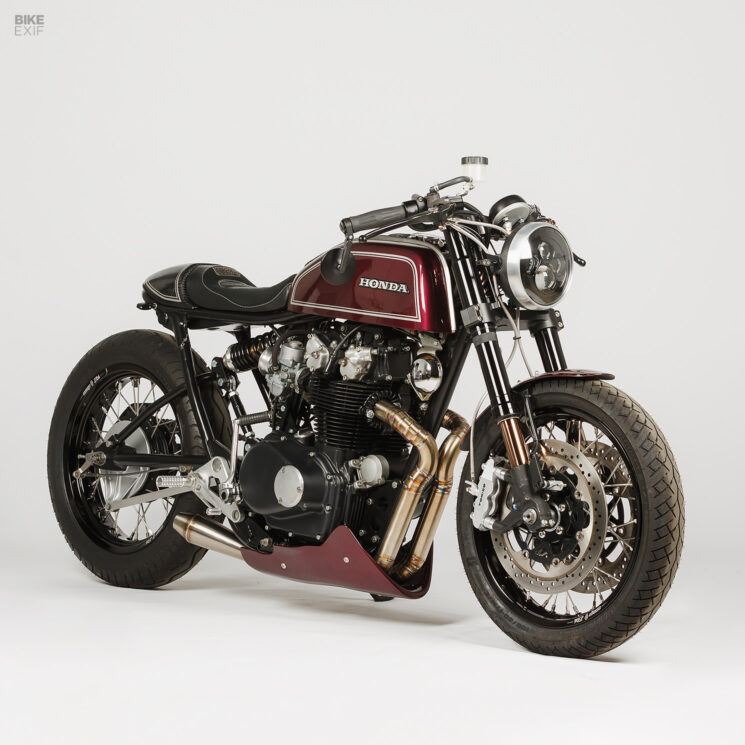 Honda CB450 café racer by Mile Zero