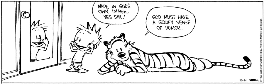 Calvin and Hobbes Comic Strip for October 14, 2023 