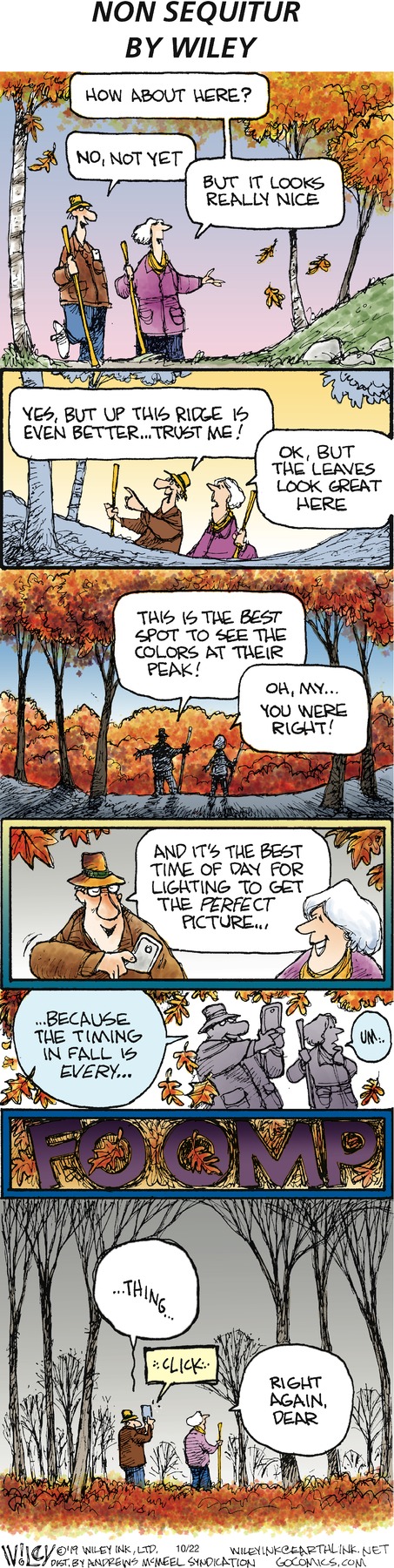 Non Sequitur Comic Strip for October 22, 2023 