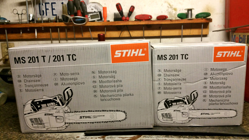 Motosierra Stihl MS201 TC-M