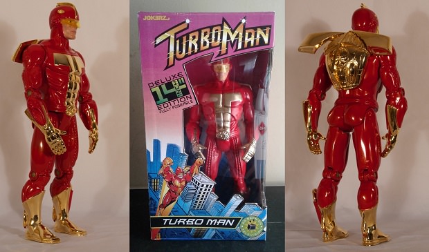 Turboman Comic Book Replica Prop Jingle All the Way Christmas 