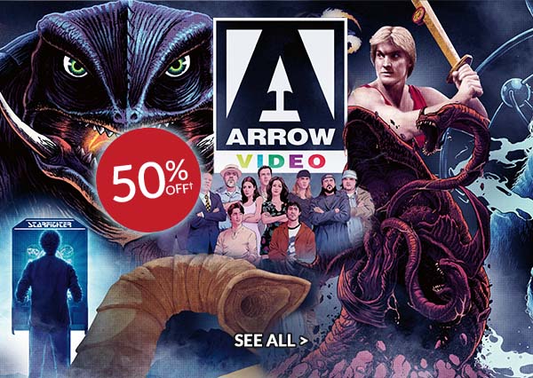 50% OFF† ARROW VIDEO - SEE ALL