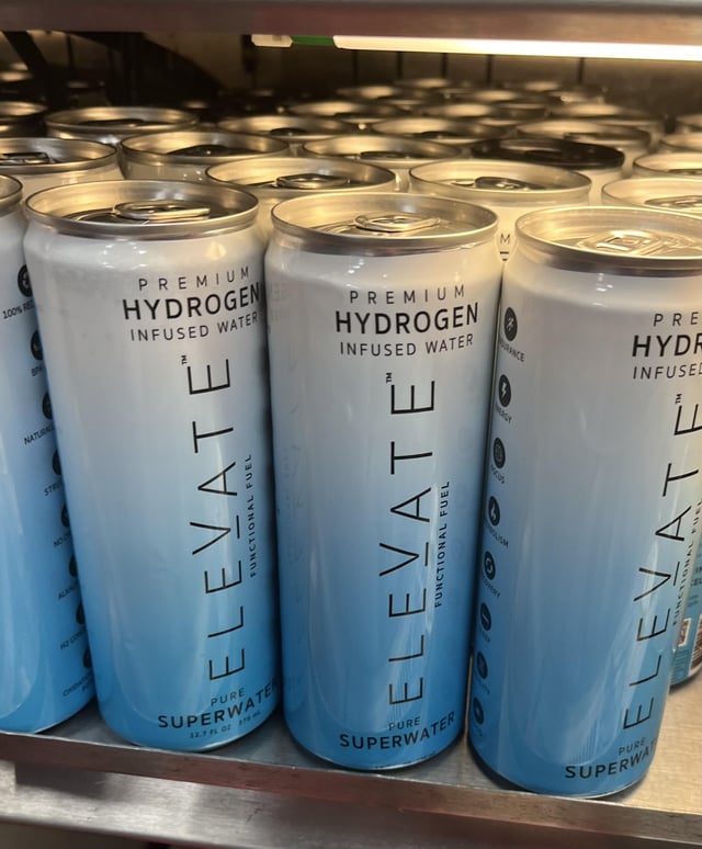 r/mildlyinteresting - My school sells “hydrogen infused water”