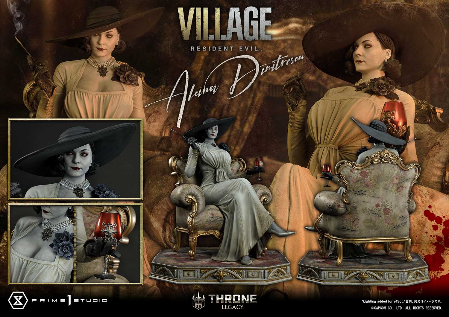 Prime 1: Resident Evil - Lady Alcina Dimitrescu - Throne Legacy 1/4 |  Collector Freaks Collectibles Forum