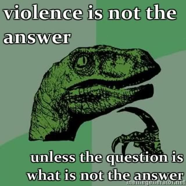 Philosoraptor-violence-is-not-the-a-e1298243854673.jpg