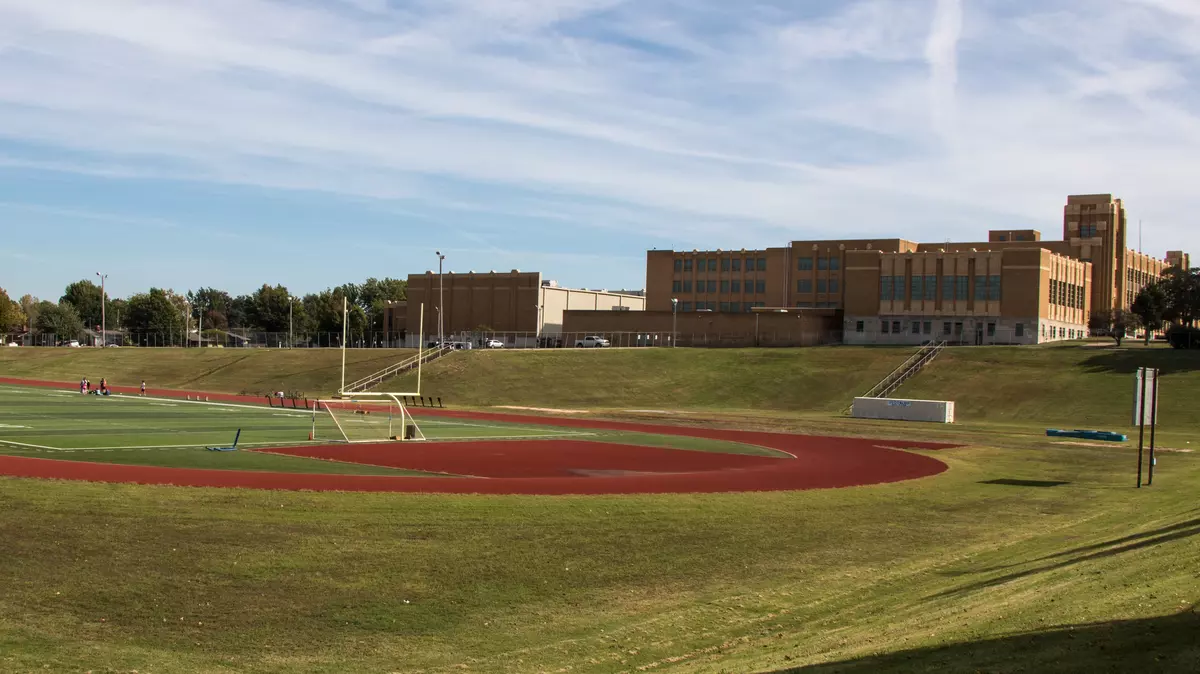 Tulsa's flood control plan includes multi-use drainage basins, like the athletic field at Will Rogers High School. It doubles as a detention pond for overflowing storm water.