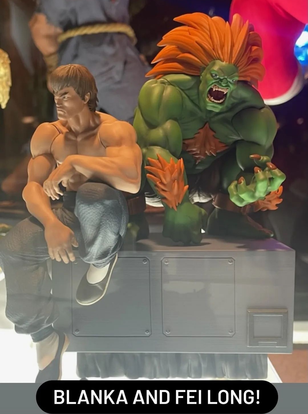 Street Fighter Ryu and Dan Street Jam 1:10 Collectible Set by PCS