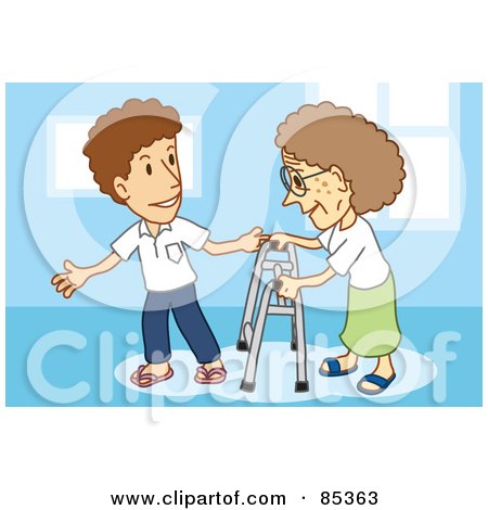 85363-Royalty-Free-RF-Clipart-Illustration-Of-A-Gentleman-Assisting-An-Elderly-Woman-With-A-Walker.jpg