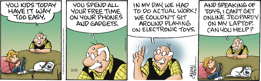 Pickles Comic Strip for March 21, 2024 