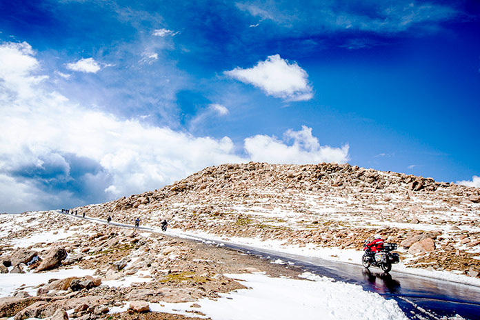 50 Best Motorcycle Roads in America 11. Mount Blue Sky Scenic Byway (Colorado / 28 miles)