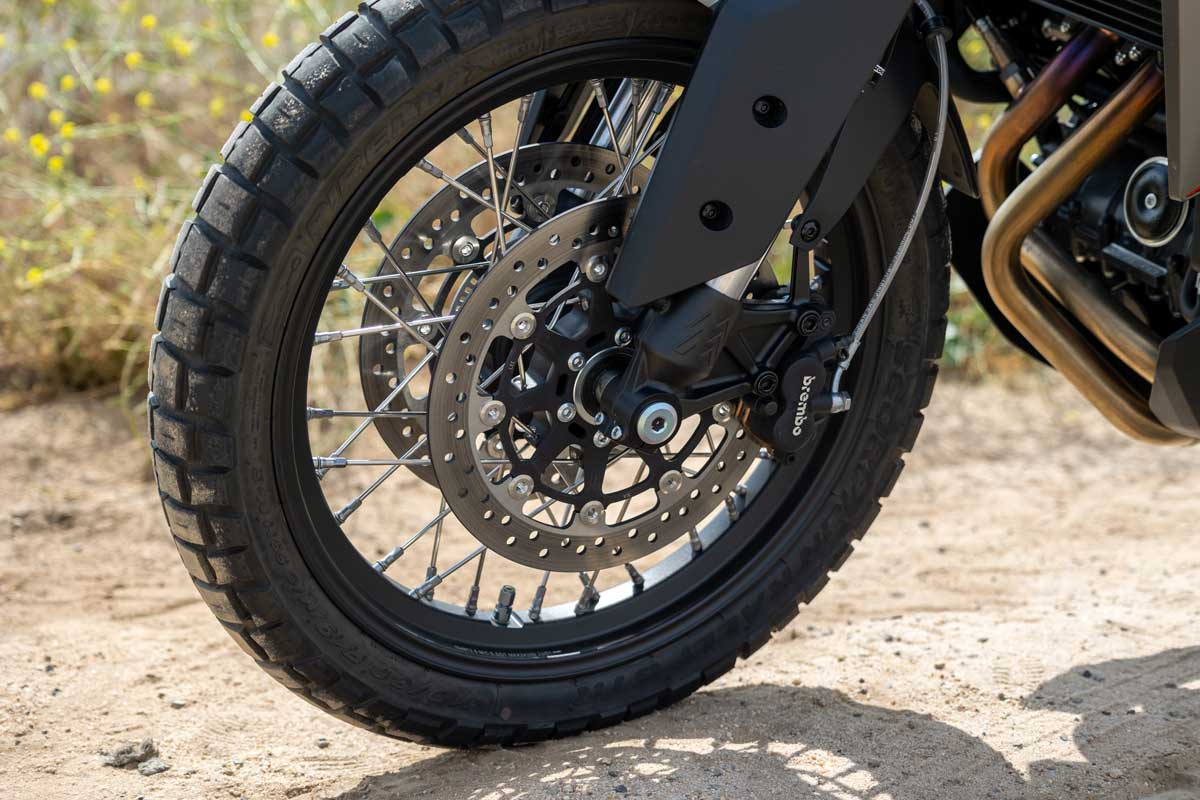 MotoMorini X Cape Review wheel