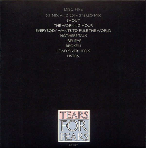 BBC Four - Classic Albums, Tears for Fears: Songs from the Big Chair