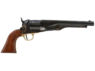 Uberti 1860 Army Black Powder Revolver 44 Caliber 8 Barrel Case Hardened Frame Steel Backstrap