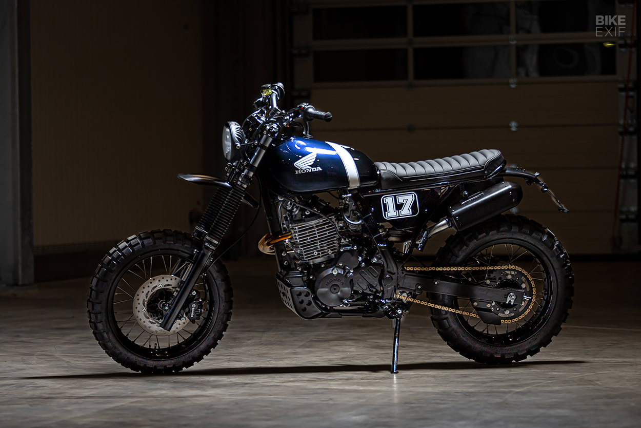 Honda NX650 Dominator scrambler by HB-Custom