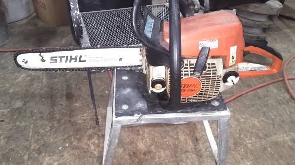 Stihl chainsaw ( not running) firewood camping 1