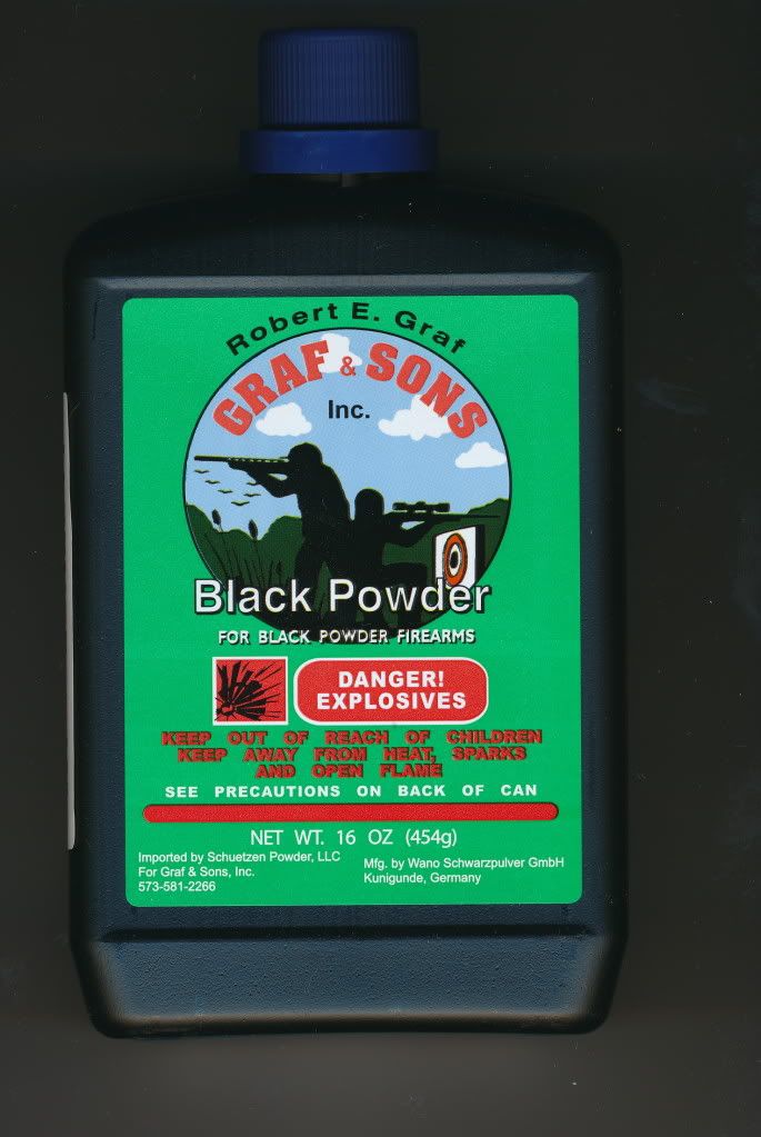 SCHUETZEN BLACK POWDER 3F 1LB 25/CS - Graf & Sons