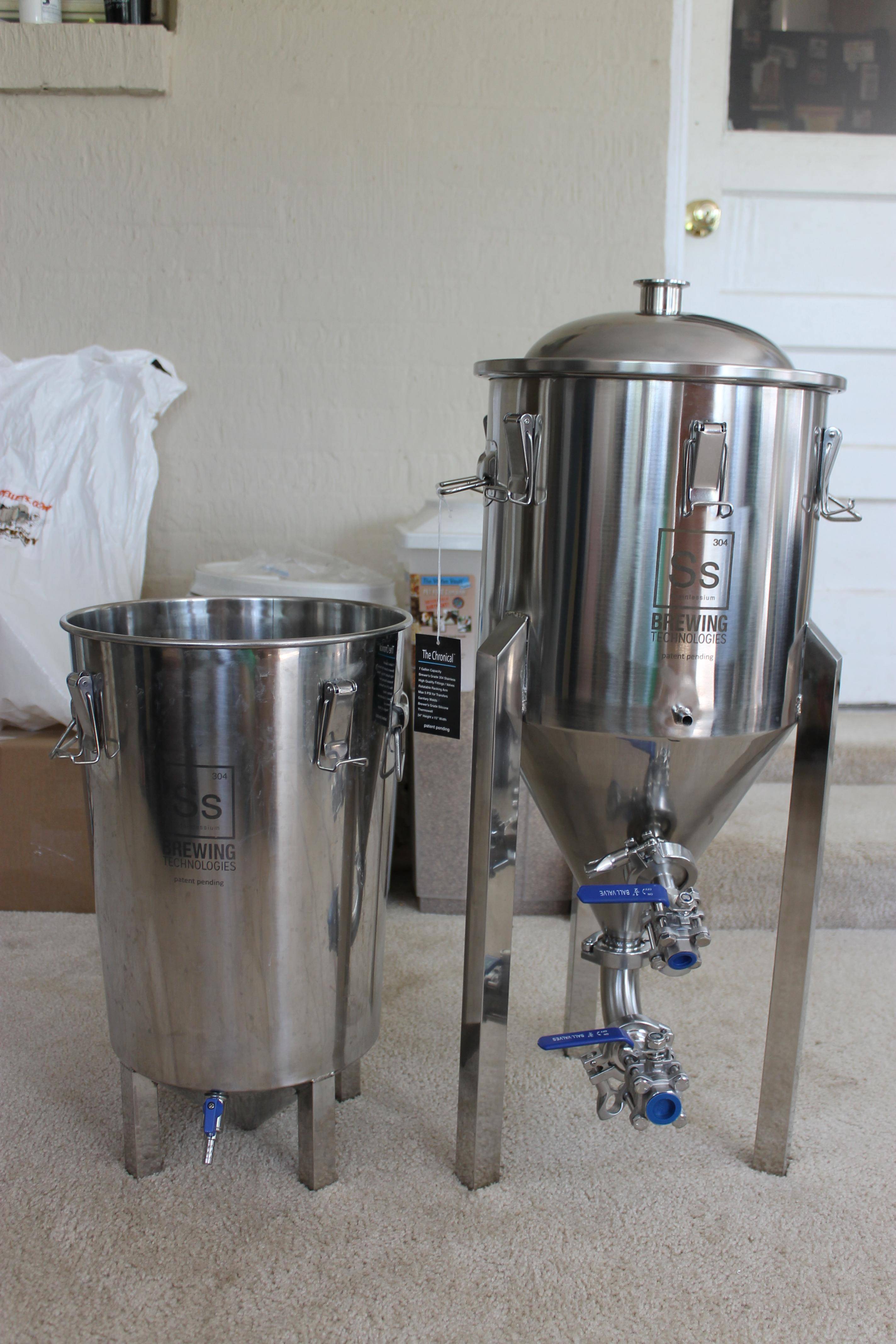Review: SSBrewTech Chronical 7Gal Fermenter  Homebrew Talk - Beer, Wine,  Mead, & Cider Brewing Discussion Forum