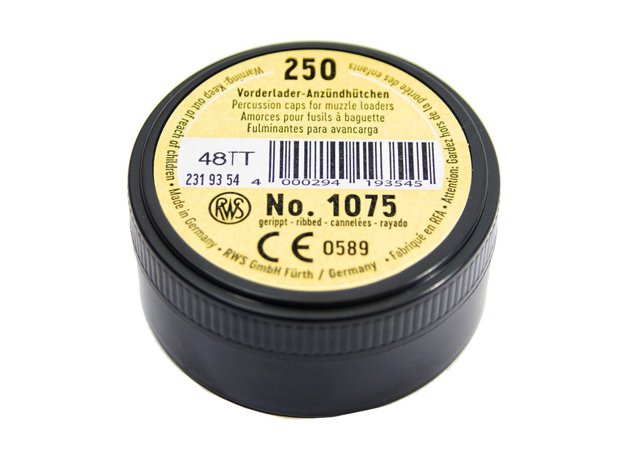 RWS 1075 No.11 Percussion Caps (PK 100)