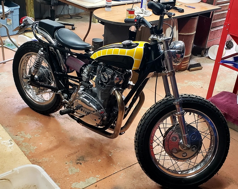 Yamaha XS650 Scrambler