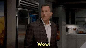 Billy Gardell Wow GIF by CBS