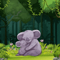 Forest Hug GIF by Conscious Planet - Save Soil