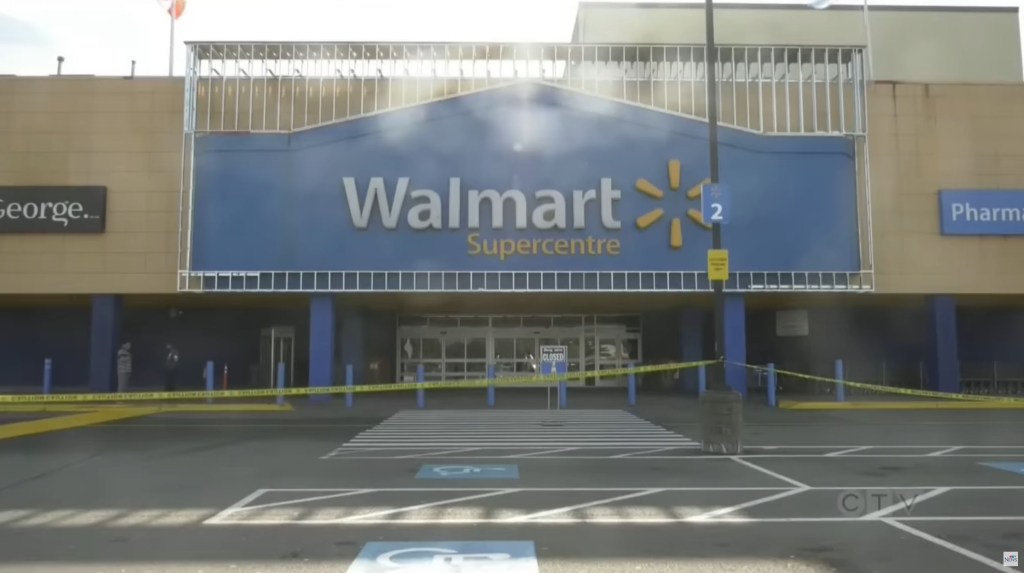 Halifax Walmart exterior.