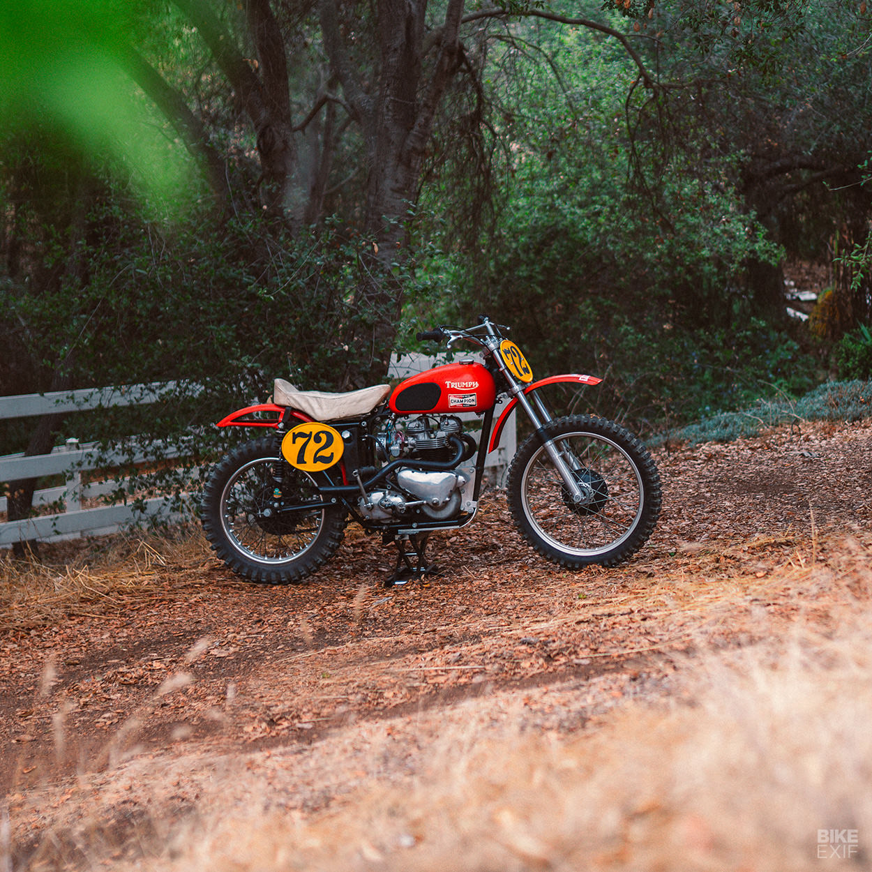 Paul Hartman’s 1959 Triumph TR6 desert sled