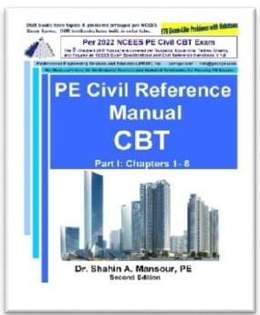 PE Civil Reference Manual CBT (CRM)-Part I - Chapters 1-8 