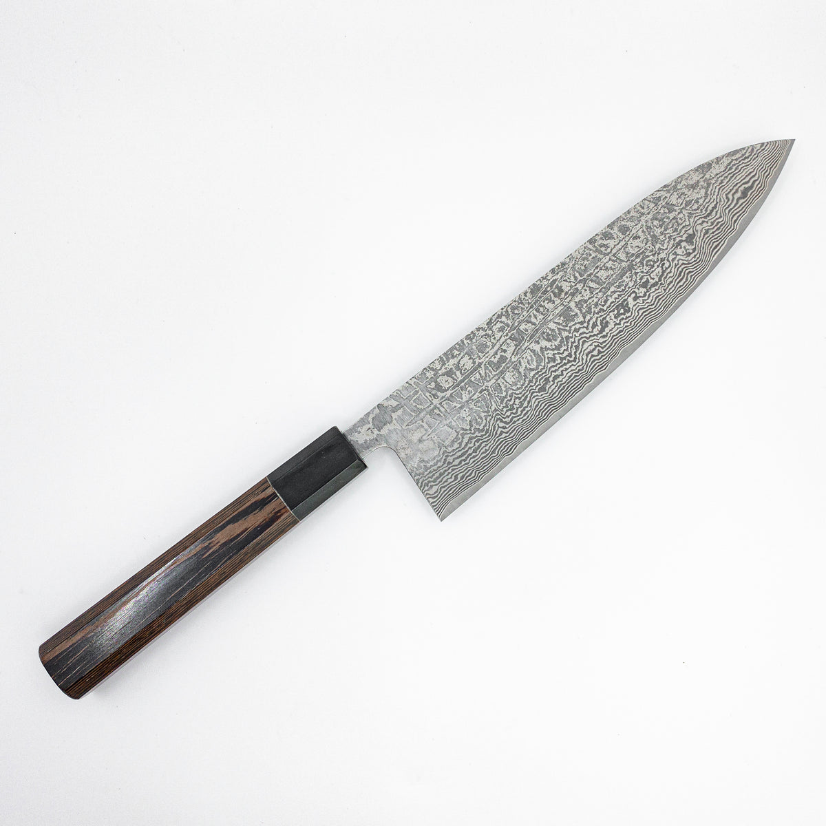 JCK Natures Blue Clouds Series BCD-2 VG-10 Tsuchime Damascus Santoku 180mm  (7 inch)