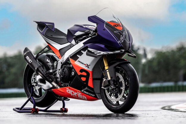 Aprilia RSV4 Xtrenta limited edition superbike