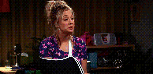 Penny-Cant-stop-Lauging-With-a-Broken-Arm-On-Big-Bang-Theory-Gif.gif