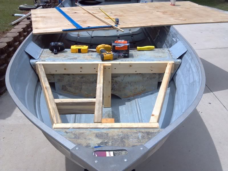 Supporting the front edge of decking in a V?  Aluminum Boat & Jon/V Boat  Discussion Forum