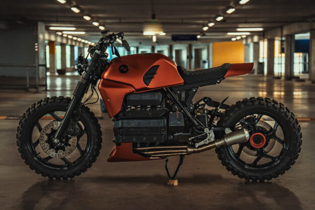 BMW K100 scrambler by Moto Rebuild