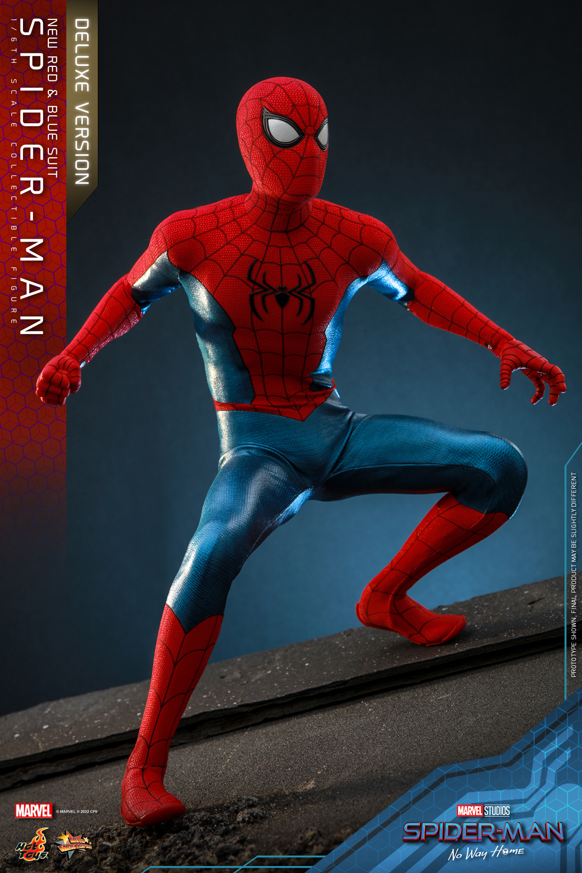 Hot Toys Spider-Man No Way Home Integrated Suit Deluxe Ver 1/6 Figure In  Stock