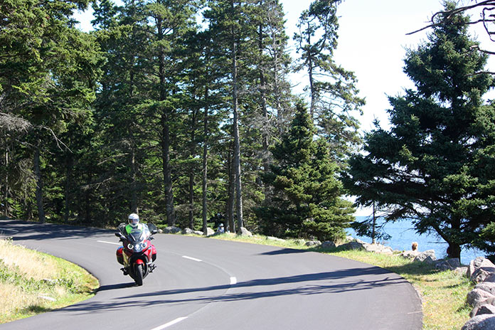 50 Best Motorcycle Roads in America 17. Park Loop Road (Maine / 27 miles)