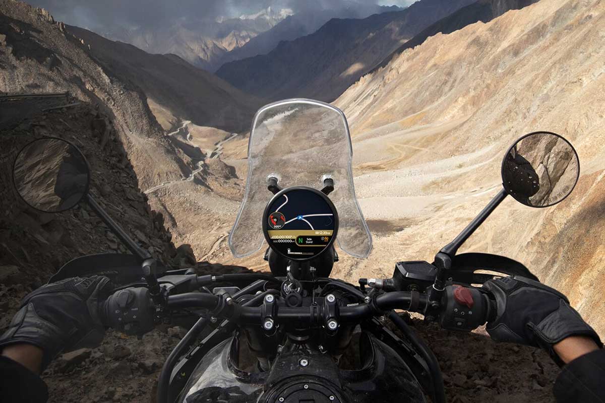 RE Himalayan450 nav