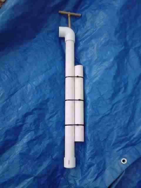 Homemade Portable PVC Rod Holder