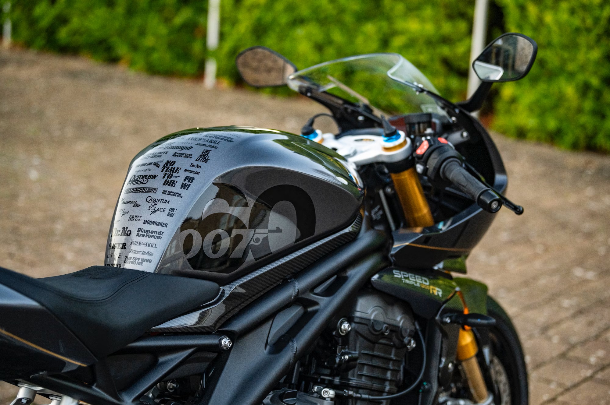 2023 Triumph Speed Triple RR - Bond Edition