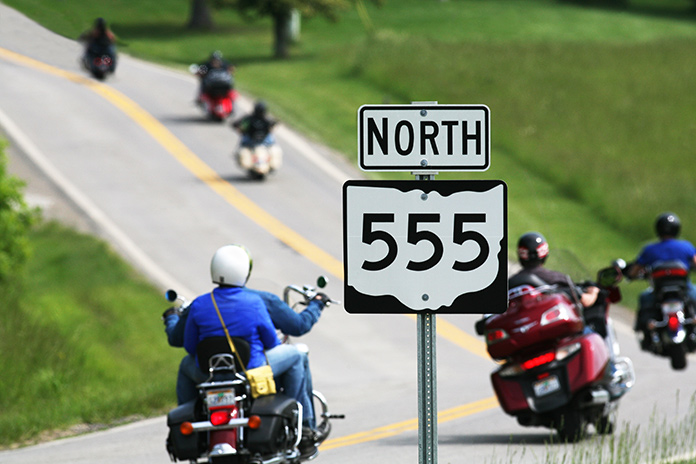 50 Best Motorcycle Roads in America 33. Triple Nickel (Ohio / 62 miles)