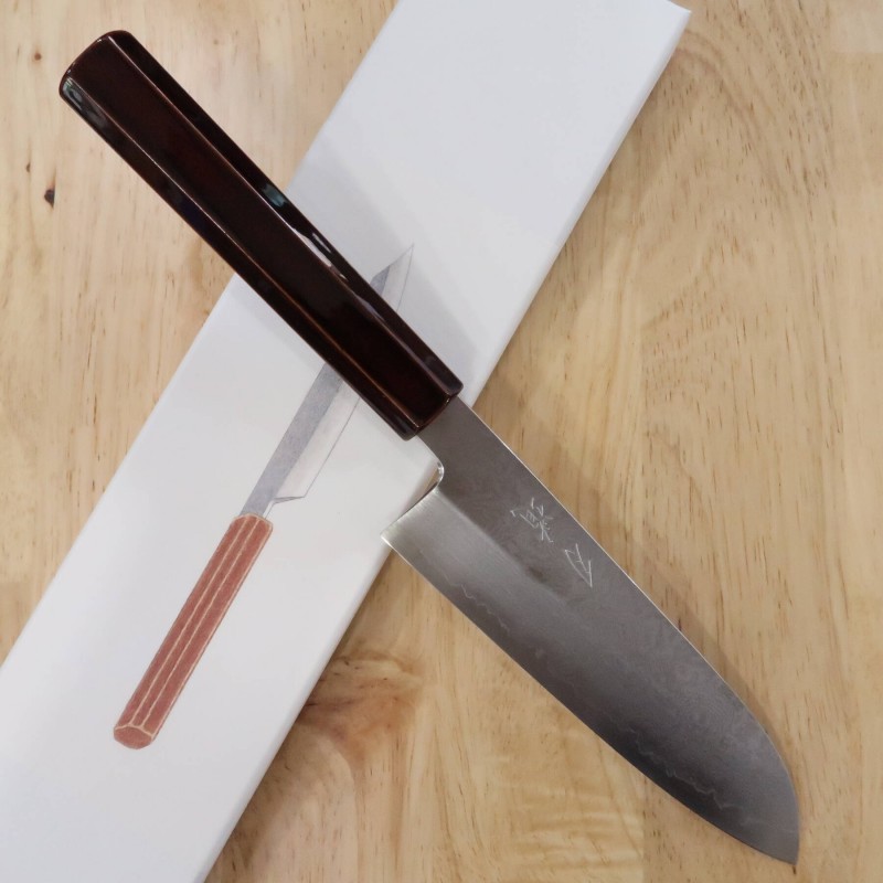 Kaishin Ginsan Thin Chef knife Series Santoku - Nakamura Knives