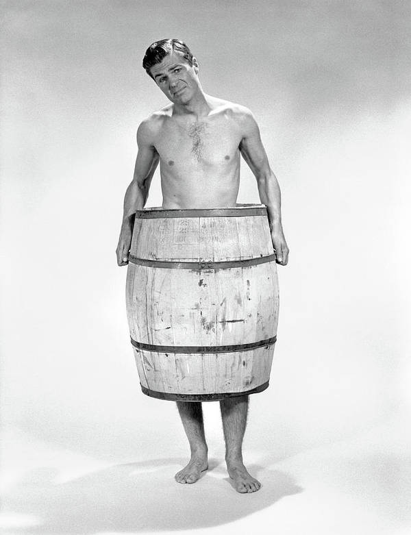Image result for naked man with barrel photos