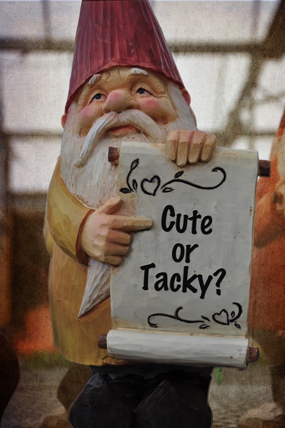 Garden Gnomes: Cute or Tacky? | Gnome garden, Tacky, Gnomes