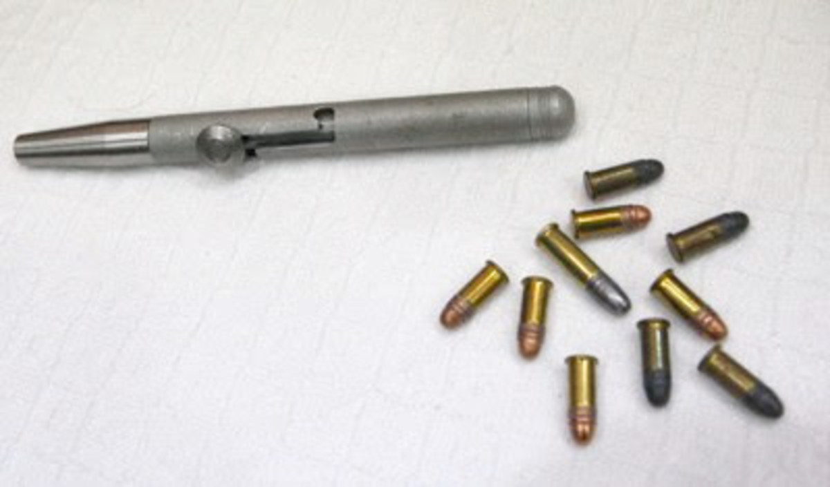 Small caliber 0.22 pen pistol