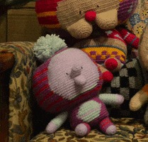 stop-motion crochet GIF by Philippa Rice