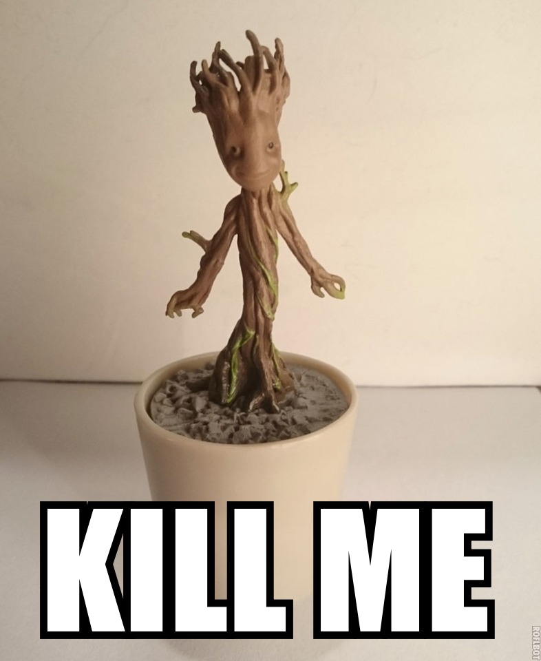 Hot Toys Little Groot Fake Figures