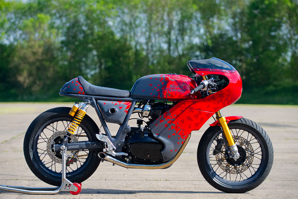 Royal Enfield x Harris Performance 650 café racer