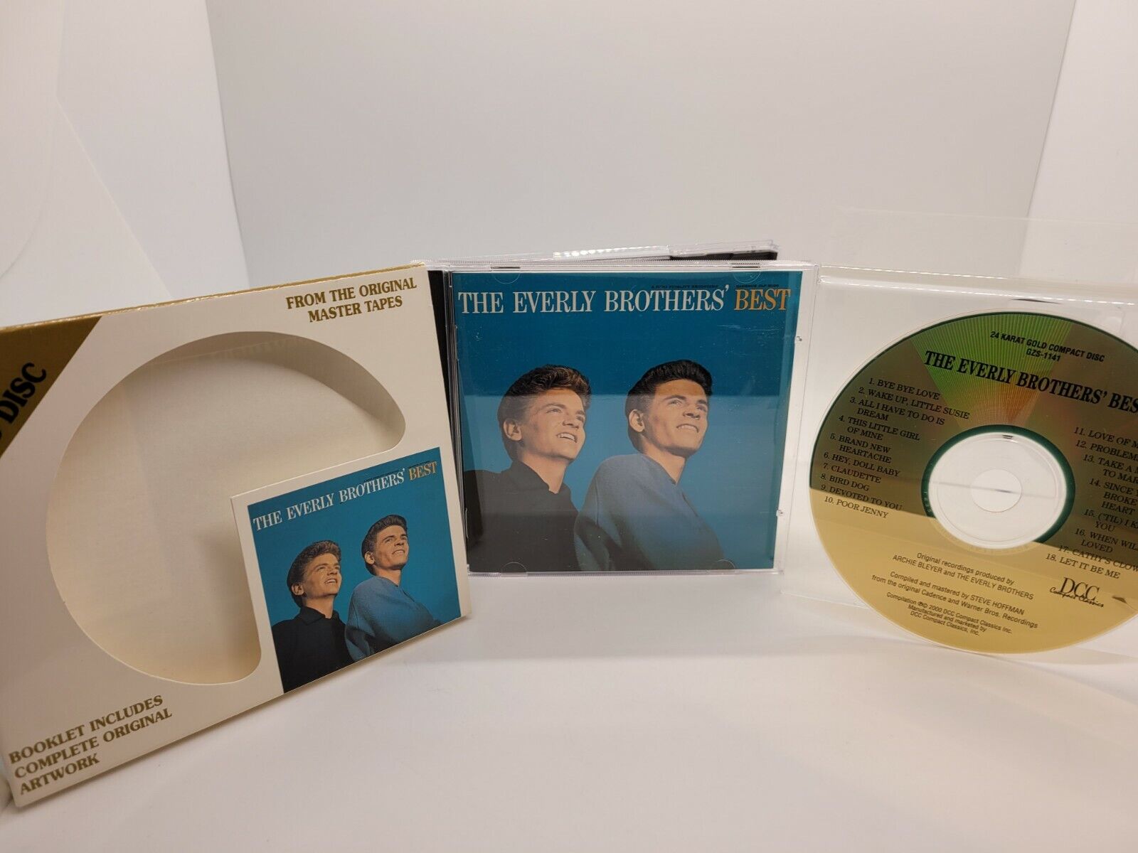 Image 1 - EVERLY BROTHERS - Everly Brothers Best - CD - 24k Gold Super Clean Disc Rare