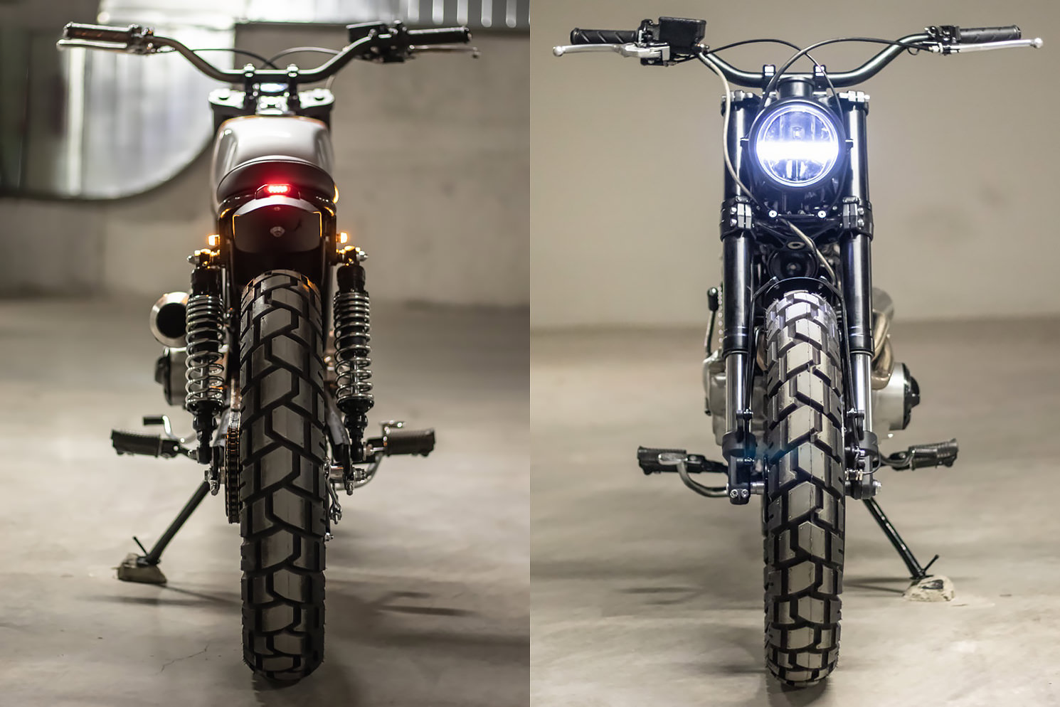 Honda CM200T scrambler by Custommade C.A.