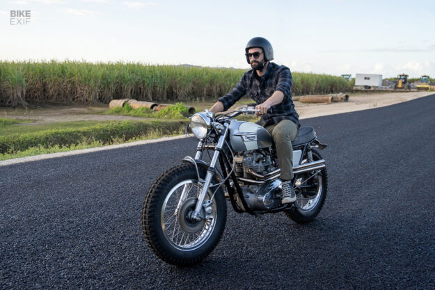 Custom Triumph Bonneville T140 by Purpose Built Moto